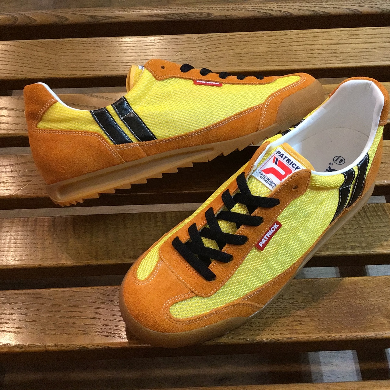 イエロー×オレンジの美色！パトリック「ブロンクス」。